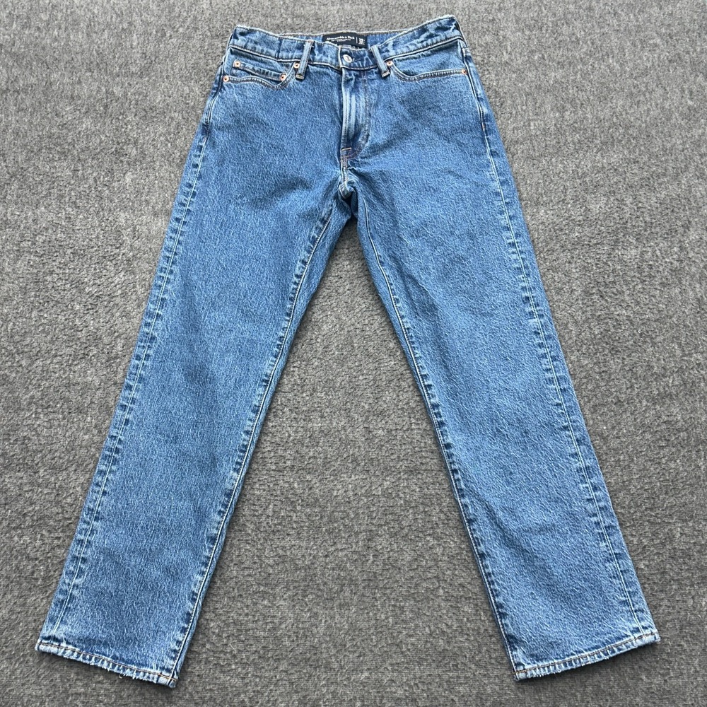 Abercrombie Fitch Vintage Stretch Straight Jeans 29x30 Mens Pants